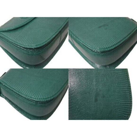 Gucci Handbag Bamboo Lizard Green - Picture 4 of 8